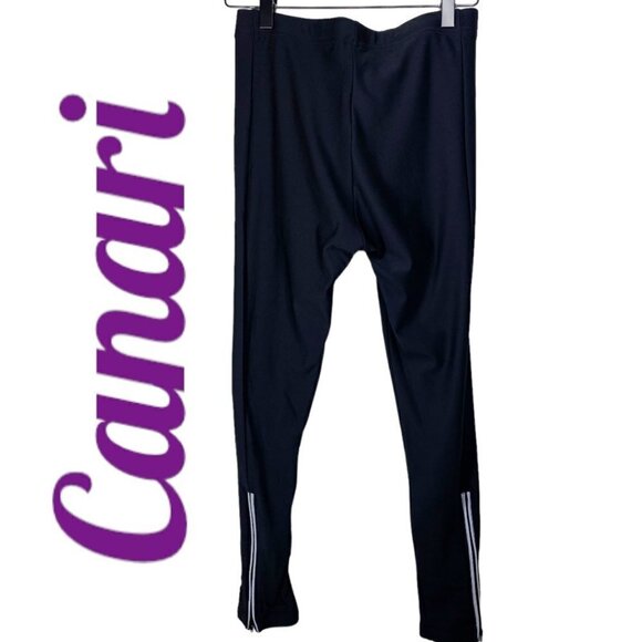 CANARI Women’s Fleece Lined Black Multi Sport Leggings, Size Medium - Picture 4 of 8